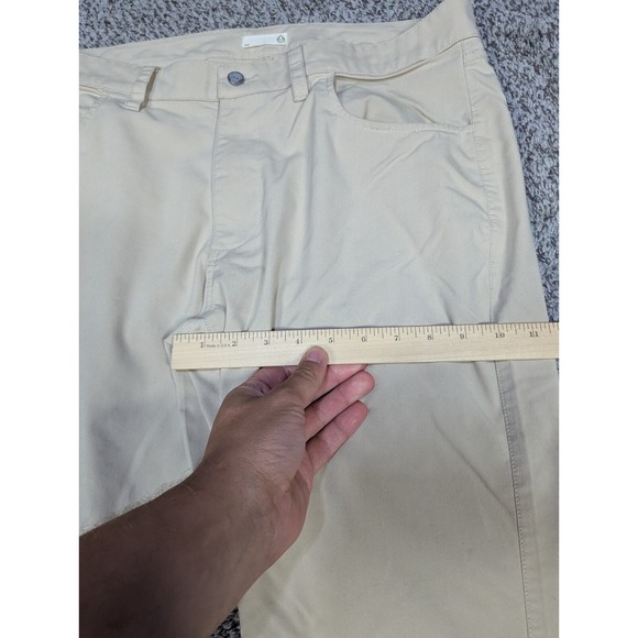 Tasc Pants Mens‎ 36x30 Beige Tailored Fit Golf Bamboo Performance Chino  36x28 - Picture 9 of 13
